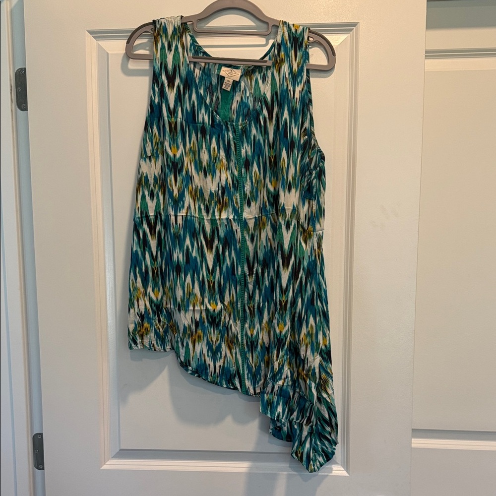 St John’s Bay 3X Asymmetrical Hem Tank Top